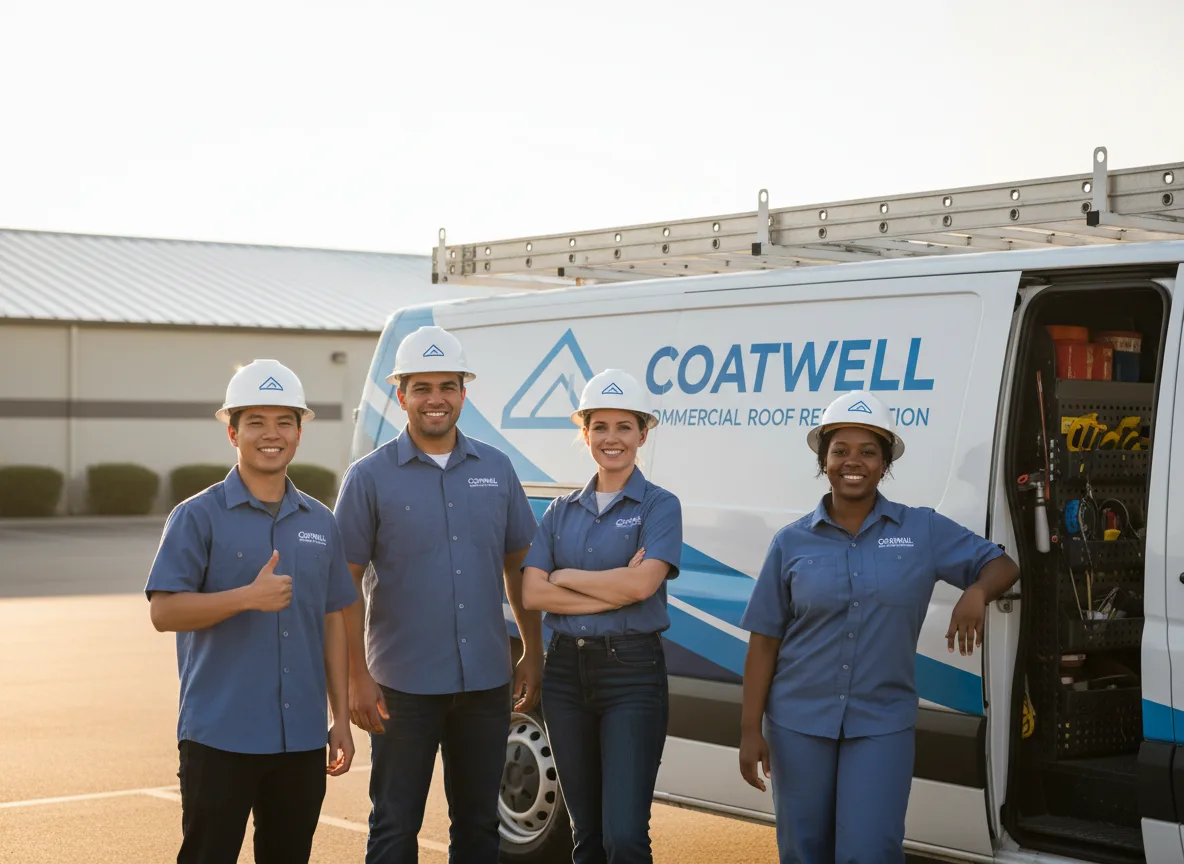 Commercial roof coating company in Intercession City, FL